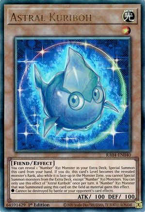 Image of Astral Kuriboh (PUR) (RA04-EN040) - Quarter Century Stampede 1st Edition