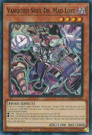 Image of Vanquish Soul Dr. Mad Love (RA04-EN045) - Quarter Century Stampede 1st Edition