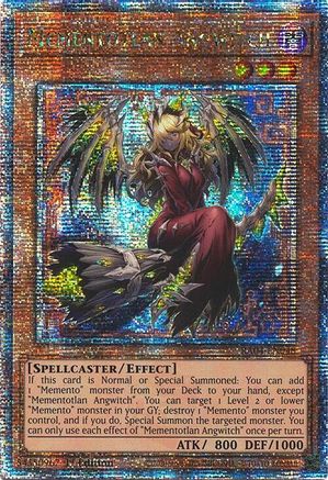 Image of Mementotlan Angwitch (Quarter Century Secret Rare) (RA04-EN048) - Quarter Century Stampede 1st Edition