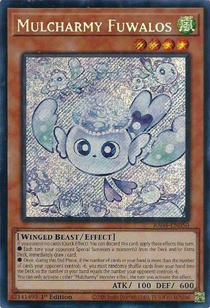 Image of Mulcharmy Fuwalos (Secret Rare) (RA04-EN050) - Quarter Century Stampede 1st Edition