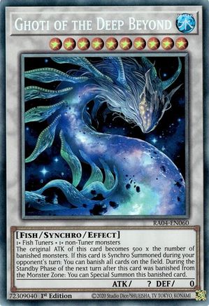 Image of Ghoti of the Deep Beyond (PCR) (RA04-EN060) - Quarter Century Stampede 1st Edition