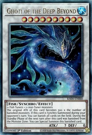 Image of Ghoti of the Deep Beyond (PUR) (RA04-EN060) - Quarter Century Stampede 1st Edition
