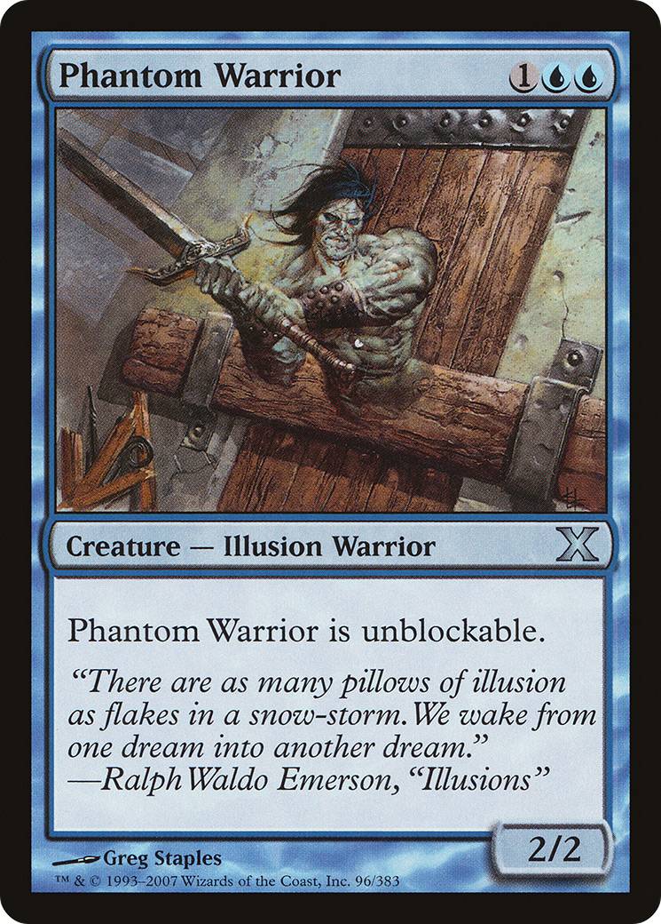 Image of Phantom Warrior (10E-096) - Tenth Edition