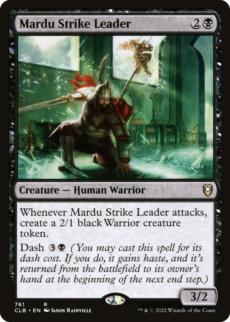 Image of Mardu Strike Leader (CLB-761) - Commander Legends: Battle for Baldur's Gate
