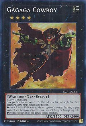 Image of Gagaga Cowboy (RA04-EN064) - Quarter Century Stampede 1st Edition