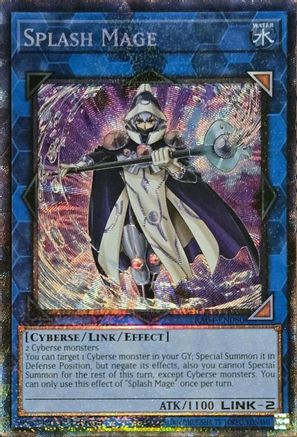 Image of Splash Mage (PCR) (RA04-EN080) - Quarter Century Stampede 1st Edition