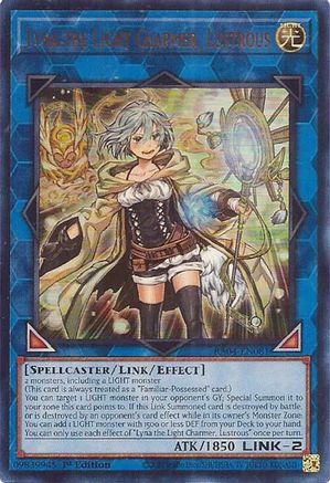 Image of Lyna the Light Charmer, Lustrous (UR) (RA04-EN081) - Quarter Century Stampede 1st Edition