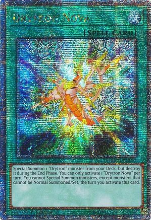 Image of Drytron Nova (Quarter Century Secret Rare) (RA04-EN097) - Quarter Century Stampede 1st Edition