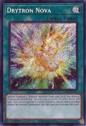 Image of Drytron Nova (Secret Rare) (RA04-EN097) - Quarter Century Stampede 1st Edition