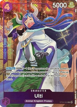 Image of Ulti (Premium Card Collection -Best Selection Vol. 3-) (ST04-002) - One Piece Promotion Cards Foil