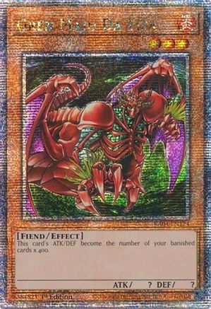 Image of Gren Maju Da Eiza (Quarter Century Secret Rare) (RA04-EN124) - Quarter Century Stampede 1st Edition