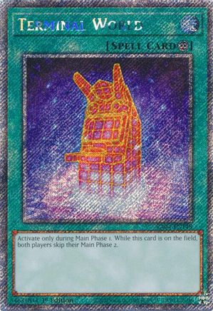 Image of Terminal World (Platinum Secret Rare) (RA04-EN148) - Quarter Century Stampede 1st Edition