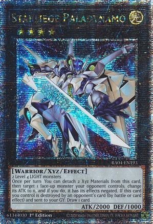 Image of Starliege Paladynamo (Quarter Century Secret Rare) (RA04-EN193) - Quarter Century Stampede 1st Edition