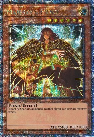 Image of Majesty's Fiend (Quarter Century Secret Rare) (RA04-EN216) - Quarter Century Stampede 1st Edition