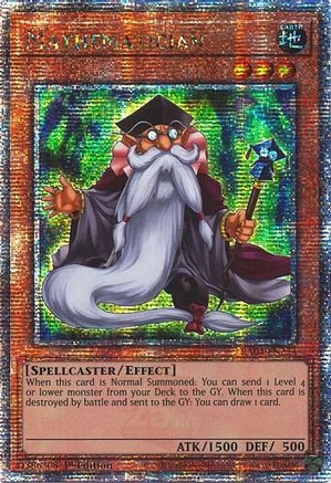 Image of Mathematician (Quarter Century Secret Rare) (RA04-EN223) - Quarter Century Stampede 1st Edition
