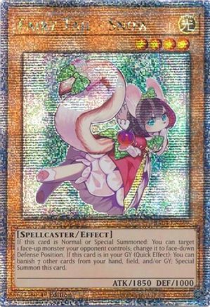 Image of Fairy Tail - Snow (Quarter Century Secret Rare) (RA04-EN269) - Quarter Century Stampede 1st Edition