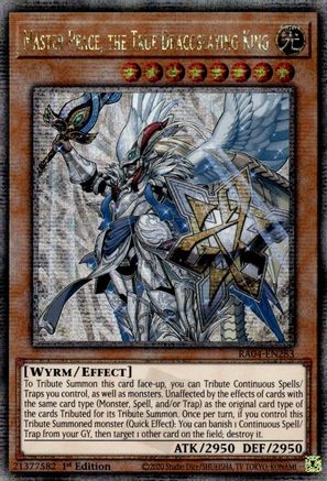 Image of Master Peace, the True Dracoslaying King (Quarter Century Secret Rare) (RA04-EN283) - Quarter Century Stampede 1st Edition
