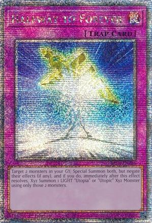 Image of Halfway to Forever (Quarter Century Secret Rare) (RA04-EN285) - Quarter Century Stampede 1st Edition