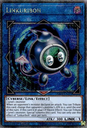 Image of Linkuriboh (Quarter Century Secret Rare) (RA04-EN291) - Quarter Century Stampede 1st Edition