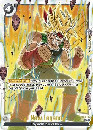 Image of New Legend (Alternate Art) (FB03-135) - Raging Roar Alternate Art Reprints Holofoil