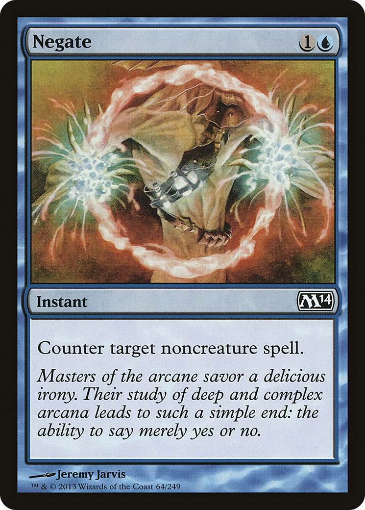 Image of Negate (M14-064) - Magic 2014 Foil