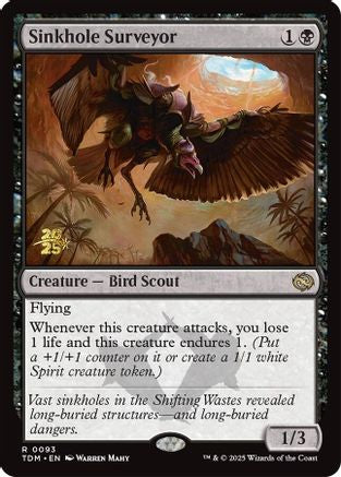 Image of Sinkhole Surveyor (PRE-093) - Prerelease Cards Foil