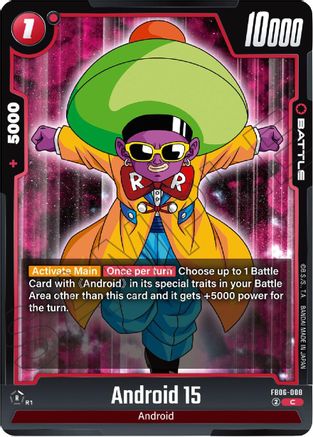 Image of Android 15 (FB06-008) - Rivals Clash