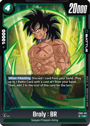 Image of Broly : BR - FB06-061 (FB06-061) - Rivals Clash