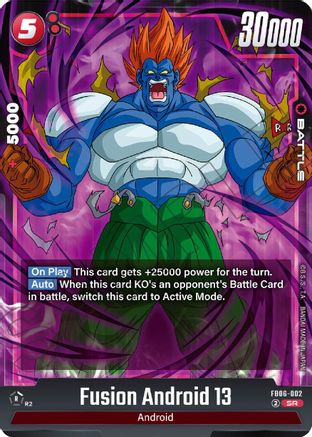 Image of Fusion Android 13 - FB06-002 (FB06-002) - Rivals Clash Holofoil