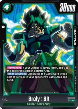 Image of Broly : BR - FB06-062 (FB06-062) - Rivals Clash Holofoil