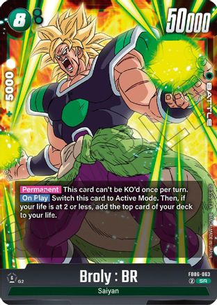 Image of Broly : BR - FB06-063 (FB06-063) - Rivals Clash Holofoil