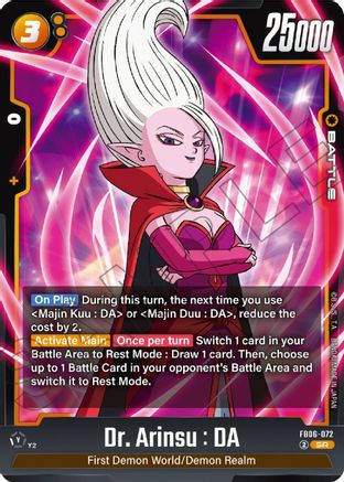 Image of Dr. Arinsu : DA - FB06-072 (FB06-072) - Rivals Clash Holofoil