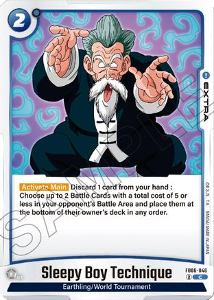 Image of Sleepy Boy Technique (FB06-046) - Rivals Clash