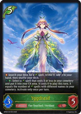 Image of Yggdrasil (BP09-001EN) - BP09 Duet of Dawn and Dusk