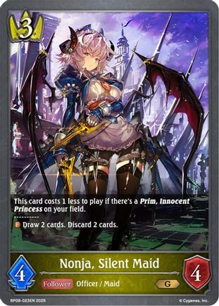 Image of Nonja, Silent Maid (BP09-023EN) - BP09 Duet of Dawn and Dusk