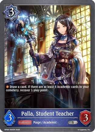 Image of Palla, Student Teacher (BP09-050EN) - BP09 Duet of Dawn and Dusk