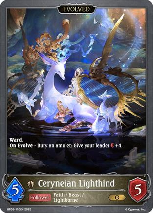 Image of Ceryneian Lighthind // Ceryneian Darkhind (BP09-110EN) - BP09 Duet of Dawn and Dusk