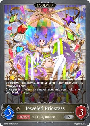 Image of Jeweled Priestess (Evolved) (BP09-114EN) - BP09 Duet of Dawn and Dusk