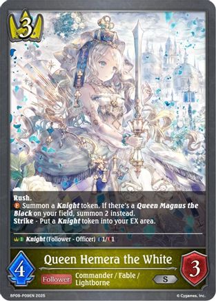 Image of Queen Hemera the White - P09EN (Foil) (BP09-P09EN) - BP09 Duet of Dawn and Dusk