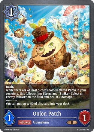 Image of Onion Patch - P21EN (Foil) (BP09-P21EN) - BP09 Duet of Dawn and Dusk