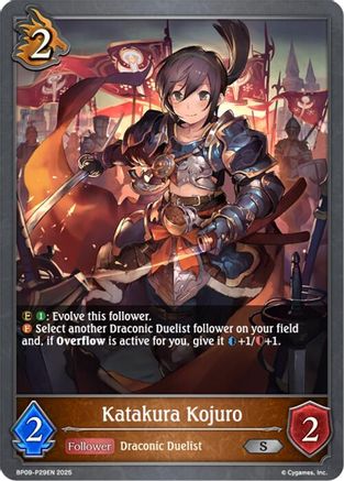 Image of Katakura Kojuro - P29EN (Foil) (BP09-P29EN) - BP09 Duet of Dawn and Dusk