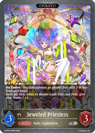Image of Jeweled Priestess (Evolved) - P43EN (Foil) (BP09-P43EN) - BP09 Duet of Dawn and Dusk