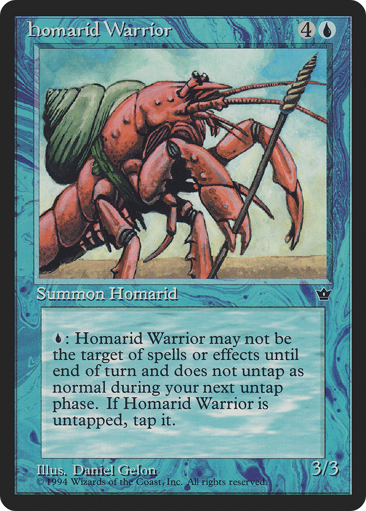 Image of Homarid Warrior (Gelon) (FEM-) - Fallen Empires