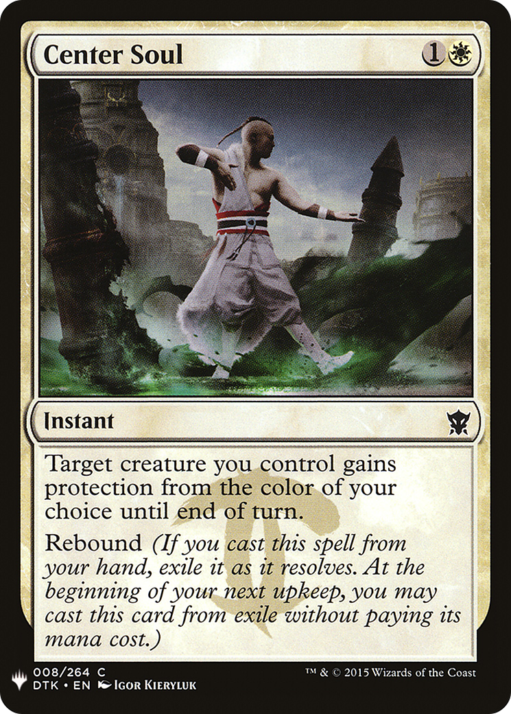Image of Center Soul (LIST-DTK-8) - The List