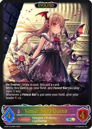 Image of Vania, Kind Queen // Vania, Blood Queen - (SL) (BP09-SL20EN) - BP09 Duet of Dawn and Dusk