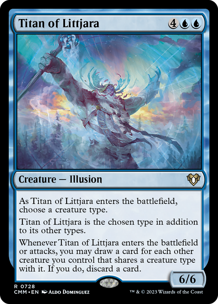 Image of Titan of Littjara (CMM-728) - Commander Masters