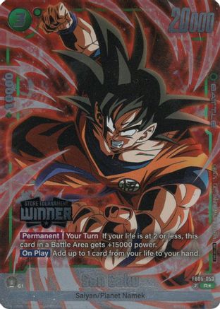 Image of Son Goku - FB05-053 (Tournament Pack -Winner- 06) (FB05-053) - Tournament and Championship Promos Holofoil