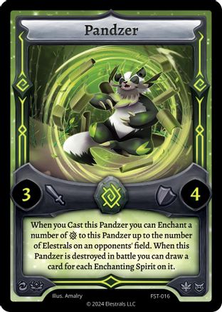 Image of Pandzer (FST-016) - Divine Champions Firestorm