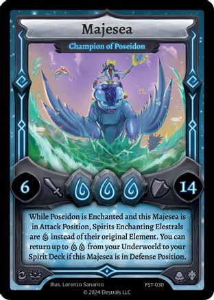 Image of Majesea - Champion of Poseidon (FST-030) - Divine Champions Firestorm