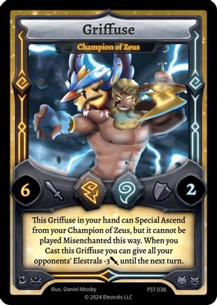 Image of Griffuse - Champion of Zeus (FST-038) - Divine Champions Firestorm